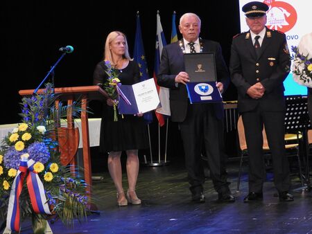Veliko plaketo je prejelo PGD Velesovo